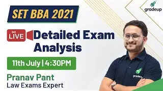 SET BBA 2021 Exam Analysis 11th July | Difficulty Level, Expected Cut-offs, Exam Pattern | Gradeup