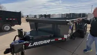 2025 Lamar Dump Trailer Walkthrough | Heavy-Duty Hauling at Wright-Way Trailers!