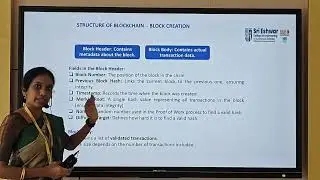 Exploration of BlockChain using Solidity Smart Contract Implementation      By : Ms.P.V.Arunasree