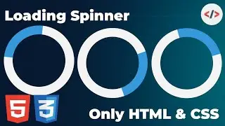 🔄 Smooth Loading Animation with Pure HTML & CSS