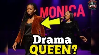 BREAKING: Brandy WALKS Off Stage During Her Live Show With Monica!