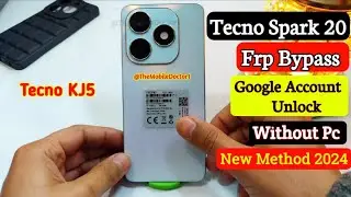 Обход FRP на Tecno Spark 20 | Разблокировка аккаунта Google без ПК 💯 | Новый метод 2024