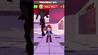 STRANGER THINGS DEMOGORGON PRISON RUN (OBBY) ALL JUMPSCARES & WALKTHROUGH #shorts