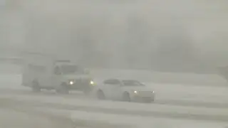Schneechaos in Amerika