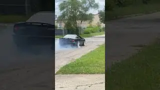 F-Body camaro Z28 does rolling burnout 🏎️💨💨 #camaro #camaross #fbody