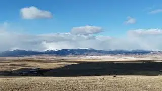 Watching Winter Storms Roll Over Boreas Pass in Como Colorado Jan 9, 2026