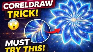 CorelDRAW 3d Logo Design 🔥🔥| CorelDRAW Contour Tool Tutorial #coreldraw