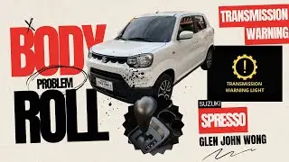 SUZUKI S Presso AGS BODY ROLL and Transmission Warning - DRIVE FROM TARLAC CITY TO DFA PANIQUI