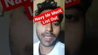 Navy Mr merit list आ गया |Navy Mr State wise cut off 2022 |  Navy Mr merit List Out 2022