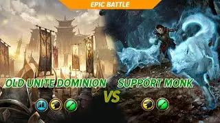 Epic luck in an epic battle 🤣 Unite Dominion VS Support Monk