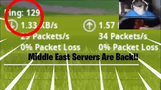 FORTNITE MIDDLE EAST SERVERS ARE BACK!!