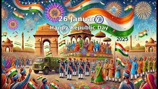 76th Republic Day of India | 26 January 2025 | Happy Republic Day Celebration 🇮🇳