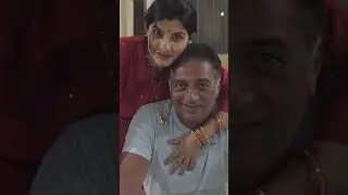 prakash Raj with Beautiful wife Pony verma--- versatile jodi of India cinema #shorts #prakashraj