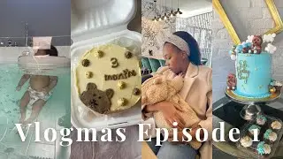VLOGMAS 1: Finally Revealing Baby’s Face | Baby Spa | Baby Shower | Hospital Visits
