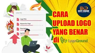 Cara Upload logo yang benar di Logoground