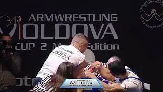 Daniel Procopciuc VS Emil Amirshadyan Moldova open cup 2018 right hand 70 kg