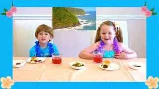 Picky Kids Try Hawaiian Food🍍 | Twins Taste Test & Funny Reactions!