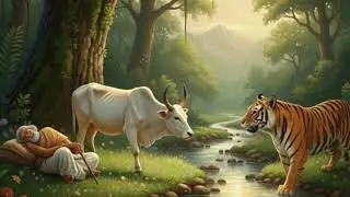 🤩🤩பசுவும் 🐄🐄புலியும்🐅🐅🥳🥳
