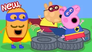 Peppa Pig Tales 💥 Superhero For The Day 💗 Peppa Pig Videos