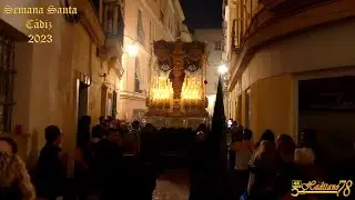 Semana Santa Cádiz 2023 Virgen de la Luz por calle Posadilla San Martin