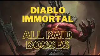 Diablo Immortal All Raid Bosses in a squad