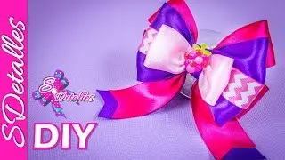 🎀 Lazos de Cintas MULTICOLOR! 🎊 | Video# 110 | SDetalles | DIY