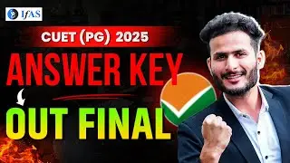 CUET PG Final Answer Key 2025 Released &ndash; SHOCKING Changes!