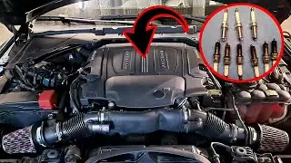 DIY / How to... # Change SPARK PLUGS || JAGUAR XE-S🔧