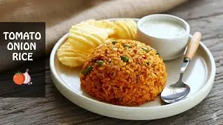 Tomato Bath - ಟೊಮೇಟೋ ಬಾತ್ | Quick and Easy TomatoOnion Bath Recipe | Tomato Pulao Recipe