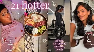WEEKLY VLOG ♡ (how to get hotter in 21 days - try this new routine w me!! healthy habits that stick)