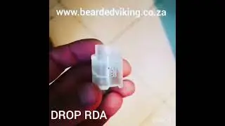 A glow in the dark drop cap! #ecigarettes #ecigs #instavape