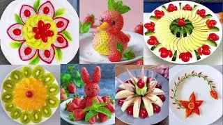 Make Every Fruit Look Beautiful | Fancy Fruit Cutting Tutorial 🥭🍓