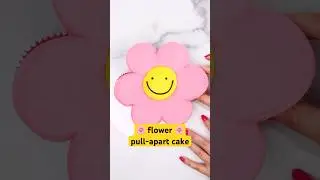 Tutorial: Flower 🌸 pull-apart cake! #cake #cakedecorating #cupcakes #flowers #spring