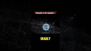 Kessler Syndrome: How Space Junk Could Destroy Satellites Forever #shorts