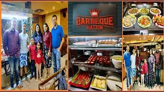 Family Dinner@ BARBEQUE NATION After Lockdown|Barbeque Nation Bangalore Tour & Unlimited Buffet Menu
