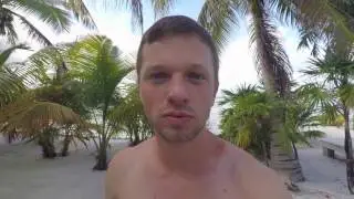 Helicopter Proposal at Cayo Espanto, Belize