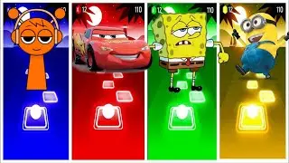 Tiles Hop Challenge: Sprunki x McQueen x SpongeBob x Minions Coffin Dance &ndash; Epic EDM Ball Game!