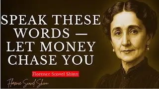 Speak This Code Tonight and Become a Money Magnet | Florence Scovel Shinn