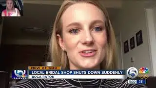 Boca Raton bridal shop appears to suddenly close doors