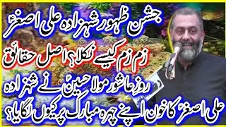 Zam Zam k Nikalny Ki Asal Waja Kia Thi?Jashan Zahoor Shahzada Ali Asghar AS\Allama Murtaza Mehdi