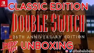 DOUBLE SWITCH Classic Collector's Edition - #41 Limited Run Games Nintendo Switch Unboxing