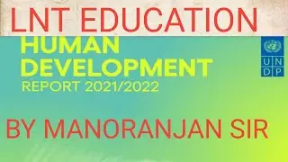 HDI REPORT BY UNDP//2021-2022