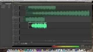 audition freezes and deletes all tracks previously saved from editor