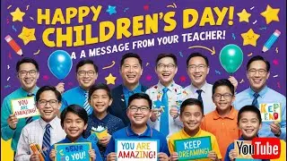 Happy Children&rsquo;s Day! 🌟 Special Message from Your Teacher | Roopesh Sir Class