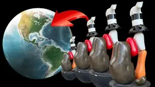 Traveling Menagerie of Animals on Google Maps