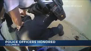 CPD officers honored for saving man trying to jump from overpass