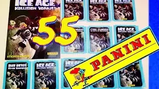 PANINI ICE AGE Stickeralbum 2016 Blue Sky STUDIOS 55 sweet super Sticker unBOXing new Album LuckyBag