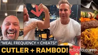Bodybuilding Cheat Meals with Jay Cutler and Hany Rambod &mdash; Real Talk on Food, Prep & Progress!