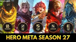 HERO META PUSH RANK TERBAIK SEASON 27 | Mobile Legends Season 27