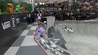1st Place Run: Nora Vasconcellos - 87.07 | 2017 Vans Park Series World Championships